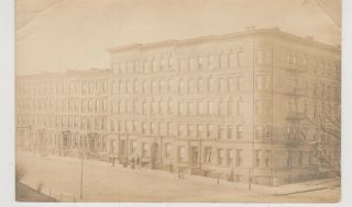 Rare York City Real Photo Of South Side Of East 86th St.  Nyc