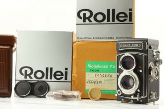 Rare【unused Box Case】rollei Rolleicord Vb 6x6 Tlr Camera W/xenar 75mm F3.  5 Japan