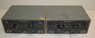 Vintage Rare Universal Audio 550 - A Dual Band Filter Stereo Pair