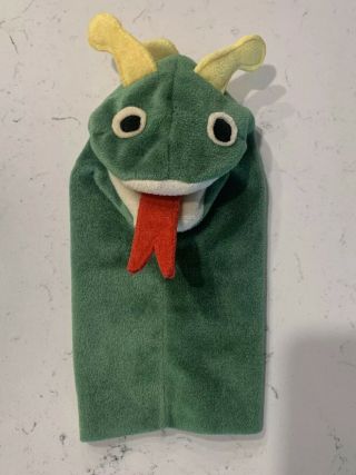 Baby Einstein Plush Dragon Moveable Mouth Hand Puppet Rare