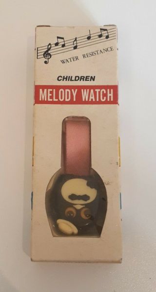 Vintage Children Melody Watch Pink