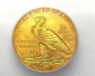 1913 INDIAN HEAD $5 GOLD HALF EAGLE ICG MS65,  VERY RARE LIST FOR $10,  500 3