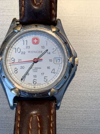 Men’s Wenger Smt Watch (swiss Made) Pre Owned