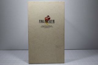 Final Fantasy 8 Sound Track 4 Disks Cd First Limited Edition Mega Rare