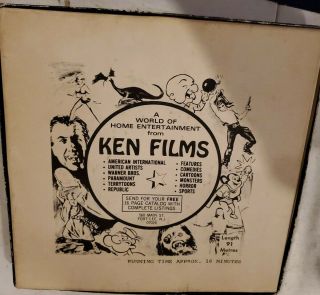 RARE Ken Films - STAR WARS 8 F48 color and sound 1977 8mm Film Reel 42.  5 M 2