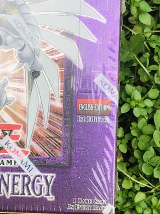 Yugioh Elemental Energy 1st Edition Factory Booster Box 24 Pack Box Rare 2