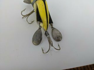 Vintage 1948 Jamison Shannon Wig L Twin Fishing Lure 2