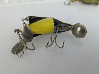 Vintage 1948 Jamison Shannon Wig L Twin Fishing Lure 3