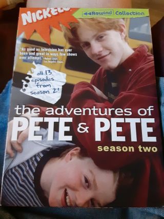 The Adventures Of Pete And Pete - Season Two 2 (dvd,  2005,  2 - Disc Set) Rare Oop