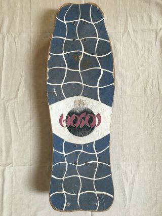 Vintage Ultra Rare 1985 Christian Hosoi Hammerhead Complete Skateboard 