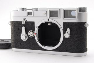 [Rare Mint] Leica M3 Single Stroke 1095626 Chrome 35mm Rangefinder Camera 6519 2