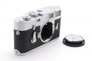 [Rare Mint] Leica M3 Single Stroke 1095626 Chrome 35mm Rangefinder Camera 6519 4