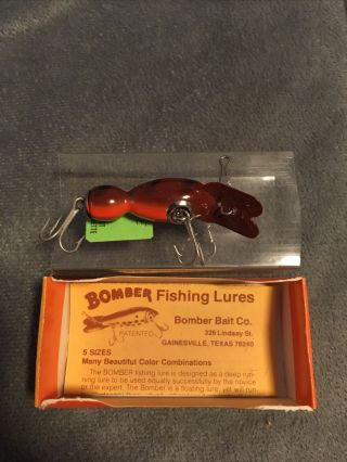 Vintage Bomber Fishing Lure Rare 2721 Midget Bomberette Box/Paper 3