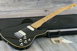 Rare 1983 Fender Usa Telecaster Elite Series Black,  Ohsc