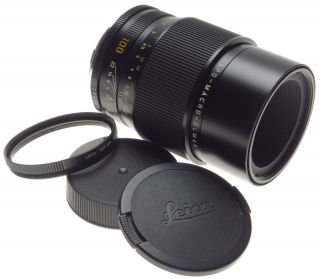 Leica Apo - Macro - Elmarit - R 1:2.  8/100mm Leitz Slr Rare F=100mm Lens E60 Uva Filter