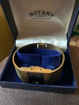 Vintage Gents Rotary Watch And Box