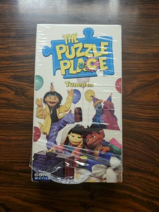The Puzzle Place Tuned In Vhs 1995 Rare Sony Wonder Children’s Movie Vintage
