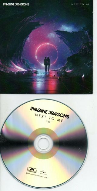 Imagine Dragons Rare French Promo Cds In Card Ps Next To Me