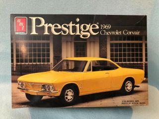 1969 Chevrolet Corvair (prestige Series) 1/25 Scale Amt - Complete / Out Of Box