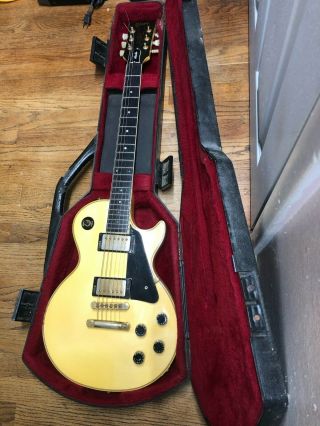 Rare 1985 Gibson Les Paul Studio Standard Custom Shop Electric Guitar Usa