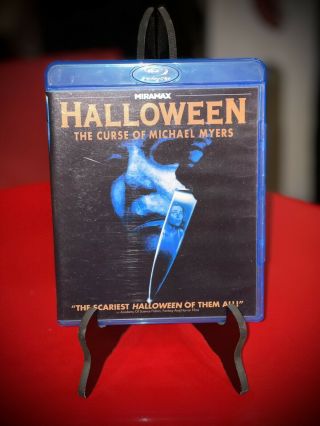Halloween 6: The Curse Of Michael Myers (blu - Ray Disc,  2011) Rare Oop