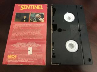 THE SENTINEL 1976 (MCA Home Video VHS) Chris Sarandon Cult Horror Rare OOP LN 2