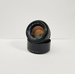 [Rare Top w/hood] Canon FD 55mm f/1.  2 S.  S.  C SSC Aspherical Lens 4