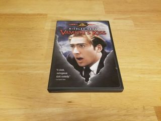 Vampire’s Kiss Dvd (1989) Rare Nicolas Cage/jennifer Beals Horror Thriller