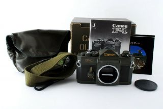 [very Rare Near Mint] In Box] Canon F - 1 Orive Drab Slr Film Camera From Japan