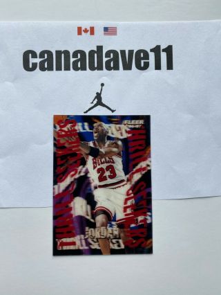 Michael Jordan 1996 - 97 Thrill Seekers Rare