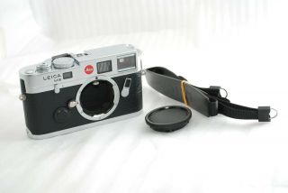 " Rare Top " Leica M6 Ttl 0.  58 35mm Rangefinder Camera Chrome 3901