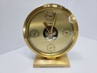 - Vintage Rare - Howard Miller Clock Weather Station Barometer - 4rg897