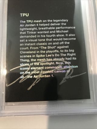 Michael Jordan Dual Auto Autograph BGS BAS Nike Air Jordan Card 1/1 Wow Rare 6