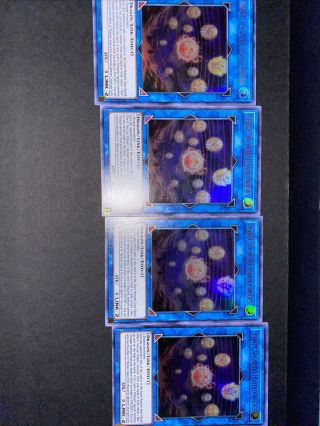 Yugioh X4 Dupo - En027 Ultra Rare 1st Ed Hieratic Seal Of The Heavenly Spheres