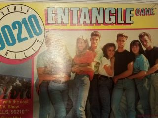 Beverly Hills 90210 Entangle Board Game 1991.  Rare 2