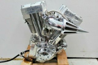 Harley - Davidson Chopper Engine Motor Engenuity 120 " V - Twin Evo Billet Rare