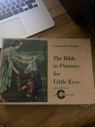 The Bible In Pictures For Little Eyes Told By Bill Pearce On 16 Records Vintage