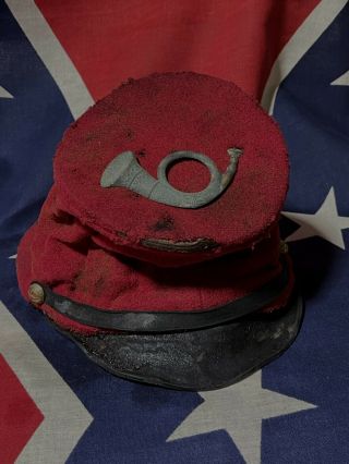 Rare Civil War Union Massachusetts Infantry Mcdowell Forage Cap Kepi Hat