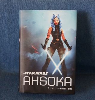 Star Wars: Ahsoka (e.  K.  Johnston) 1st Edition - Hc Rare Book - Some Water Damage