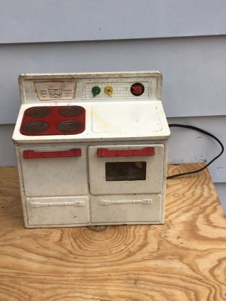 Vintage 1940 Little Lady Empire Toy Stove Rare