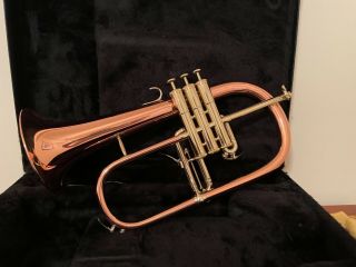 Kanstul Custom Series Flugelhorn (rare With Copper Bell)