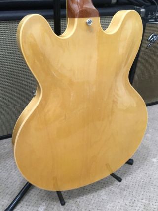 2007 Gibson Custom Shop ES - 335 Rare Fat Neck Model,  Natural Blonde,  Ex 2
