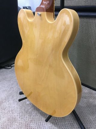 2007 Gibson Custom Shop ES - 335 Rare Fat Neck Model,  Natural Blonde,  Ex 3
