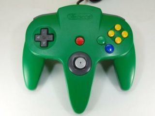 Nintendo 64 Controller Bros Green Japan Rare