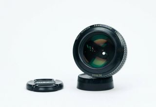 " Rare " Nikon Ai - S Noct Nikkor 58mm F1.  2 Mf Lens For F Mount