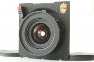 Rare [optical Mint] Schneider Angulon 38mm F/5.  6 Xl - 120° Mc Lens Japan 497