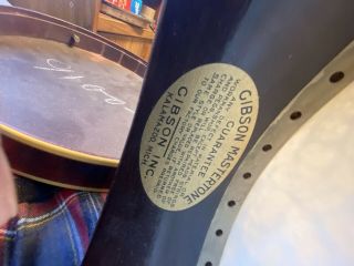 1928 Gibson GB - 3 Mastertone Banjo Rare Guitar 4