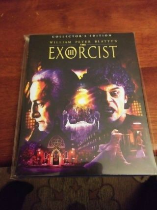 The Exorcist 3 (blu - Ray Disc,  2016,  2 - Disc Set) W/ Rare Slipcover