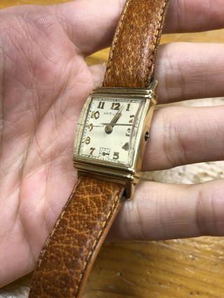 14k Gf Hamilton Watch Wristwatch Vintage 2