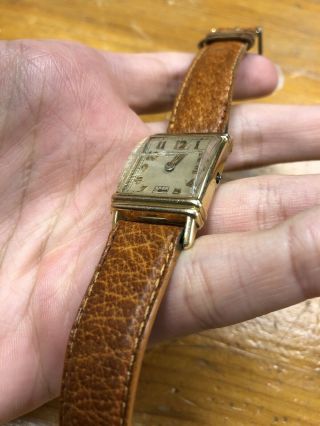 14k Gf Hamilton Watch Wristwatch Vintage 3